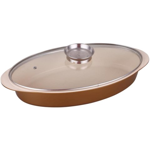 BRYTFANNA ALUMINIOWA OWALNA NON-STICK 5.0L KonigHOFFER SAVOY KG-1404 BRYTFANNA ALUMINIOWA OWALNA NON-STICK 5.0L KonigHOFFER SAVOY KG-1404