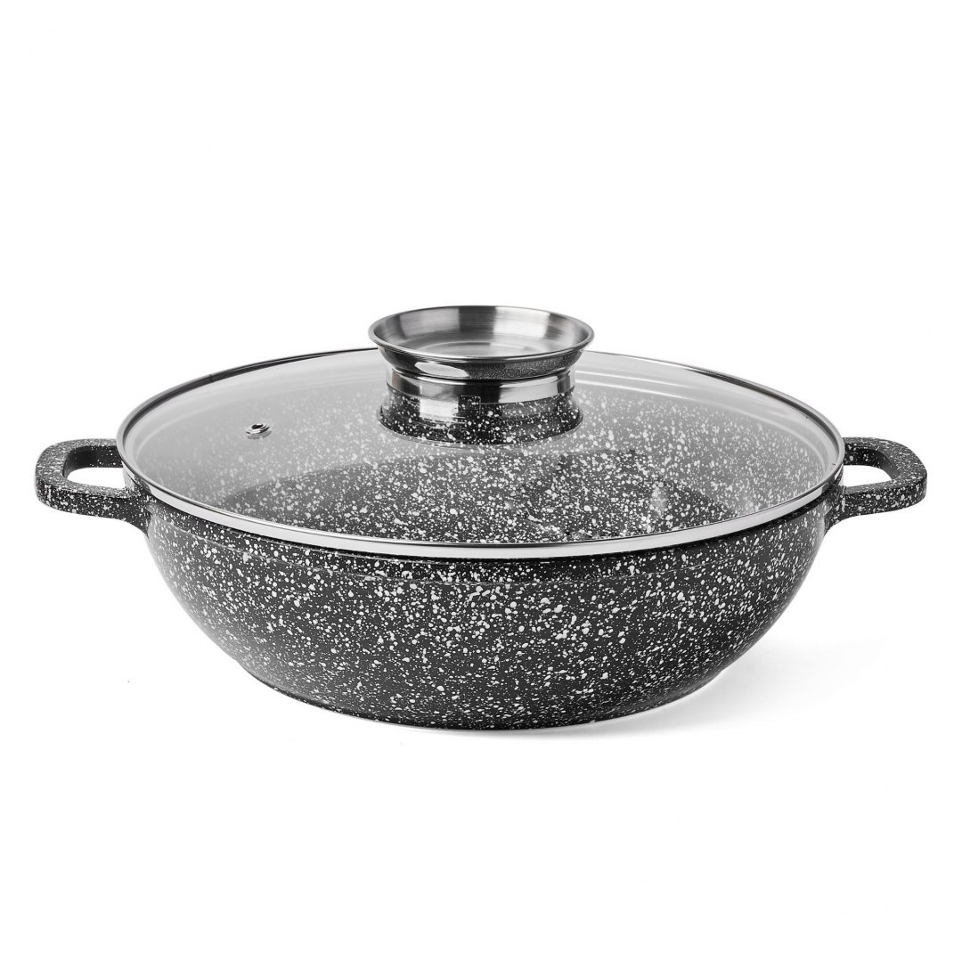 GARNEK CERAMICZNY 4.5L 28cm AROMA KNOB KonigHOFFER KINGSTONE KG-9317 GARNEK CERAMICZNY 4.5L 28cm AROMA KNOB KonigHOFFER KINGSTONE KG-9317