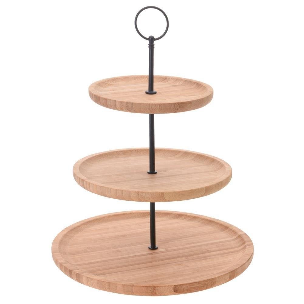PATERA 3-POZIOMOWA DREWNIANA EXCELLENT HOUSEWARE 150109 PATERA 3-POZIOMOWA DREWNIANA EXCELLENT HOUSEWARE 150109