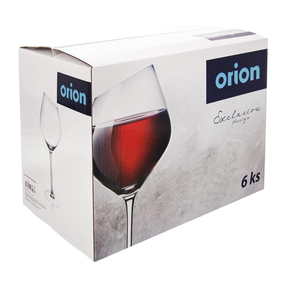 ZESTAW 6 KIELISZKÓW DO CZERWONEGO WINA 580ml ORION EXCLUSIVE 127281 ZESTAW 6 KIELISZKÓW DO CZERWONEGO WINA 580ml ORION EXCLUSIVE 127281