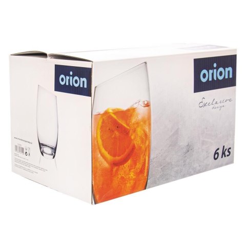 ZESTAW 6 WYSOKICH SZKLANEK DO NAPOJÓW 490ml ORION EXCLUSIVE 127275 ZESTAW 6 WYSOKICH SZKLANEK DO NAPOJÓW 490ml ORION EXCLUSIVE 127275