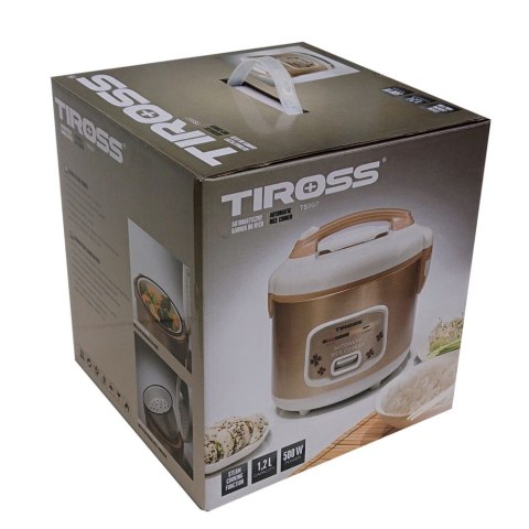 GARNEK DO GOTOWANIA RYŻU 1.2L / 500W TIROSS TS-997 GARNEK DO GOTOWANIA RYŻU 1.2L / 500W TIROSS TS-997