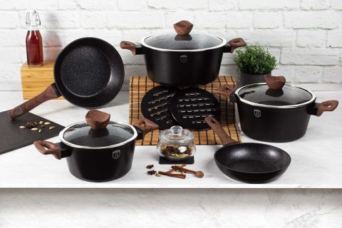 GARNKI BERLINGER HAUS EBONY ROSEWOOD 10 EL. BH-1534 GARNKI BERLINGER HAUS EBONY ROSEWOOD 10 EL. BH-1534