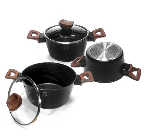 GARNKI BERLINGER HAUS EBONY ROSEWOOD 10 EL. BH-1534 GARNKI BERLINGER HAUS EBONY ROSEWOOD 10 EL. BH-1534