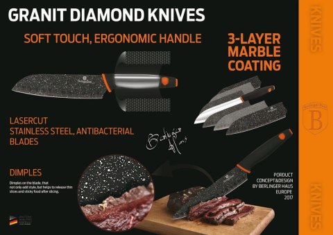 GARNKI BERLINGER HAUS GRANIT DIAMOND 15 EL. BH-1111-05 GARNKI BERLINGER HAUS GRANIT DIAMOND 15 EL. BH-1111-05