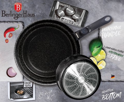 KOMPLET GARNKÓW 9-EL. CLICK & COOK BERLINGER HAUS METALLIC LINE BURGUNDY BH-6145 KOMPLET GARNKÓW 9-EL. CLICK & COOK BERLINGER HAUS METALLIC LINE BURGUNDY BH-6145