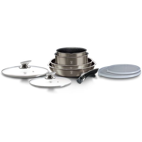 KOMPLET GARNKÓW 9-EL. CLICK & COOK BERLINGER HAUS METALLIC LINE CARBON BH-6148 KOMPLET GARNKÓW 9-EL. CLICK & COOK BERLINGER HAUS METALLIC LINE CARBON BH-6148