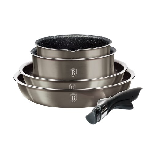 KOMPLET GARNKÓW 9-EL. CLICK & COOK BERLINGER HAUS METALLIC LINE CARBON BH-6148 KOMPLET GARNKÓW 9-EL. CLICK & COOK BERLINGER HAUS METALLIC LINE CARBON BH-6148