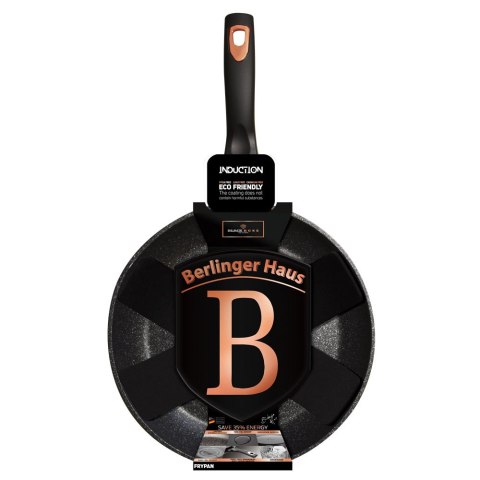 PATELNIA GRANITOWA 24CM BERLINGER HAUS BLACK ROSE BH-1634 PATELNIA GRANITOWA 24CM BERLINGER HAUS BLACK ROSE BH-1634