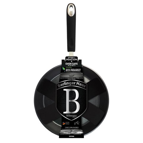 PATELNIA TYTANOWA 20cm BERLINGER HAUS BLACK PROFESSIONAL LINE BH-6115 PATELNIA TYTANOWA 20cm BERLINGER HAUS BLACK PROFESSIONAL LINE BH-6115