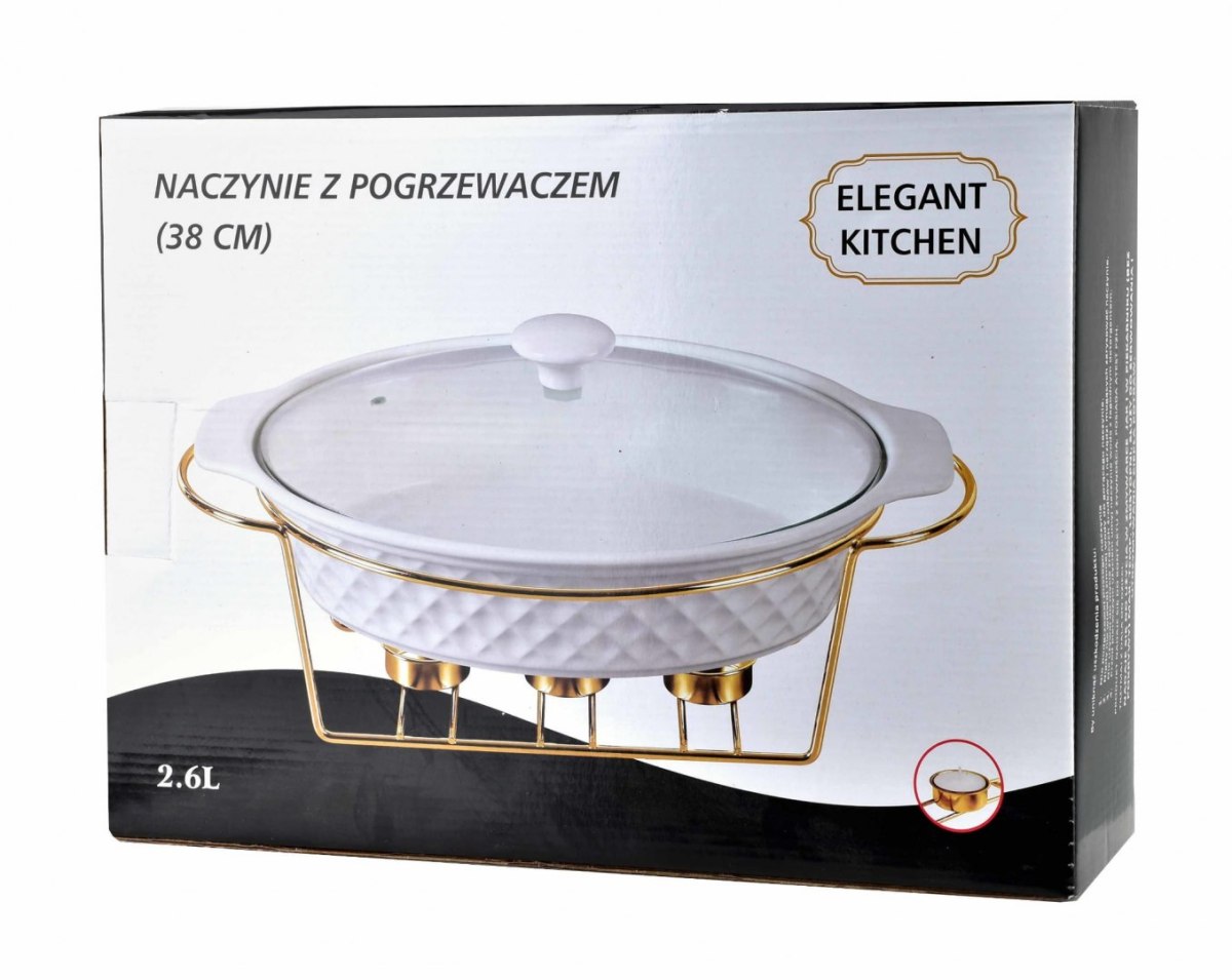CERAMICZNE NACZYNIE ŻAROODPORNE Z PODGRZEWACZEM 2.6L DIAMENT MONDEX HTN6308 CERAMICZNE NACZYNIE ŻAROODPORNE Z PODGRZEWACZEM 2.6L DIAMENT MONDEX HTN6308