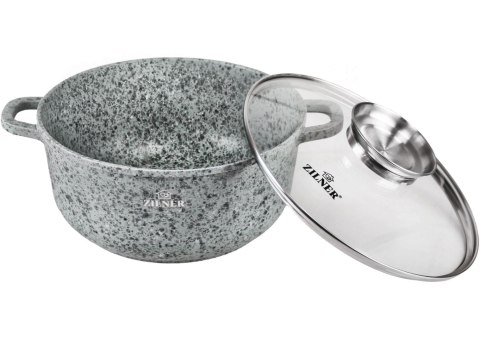 GARNEK GRANITOWY 4.4L / 24cm ZILNER STONETEC ZL-7043 GARNEK GRANITOWY 4.4L / 24cm ZILNER STONETEC ZL-7043