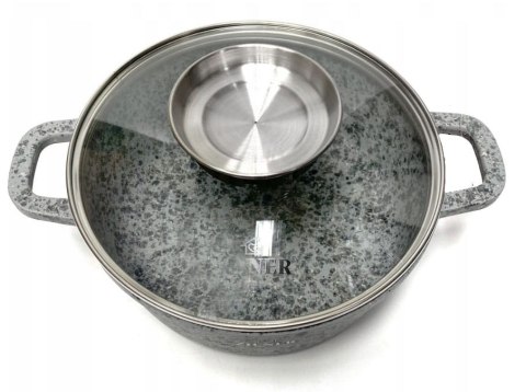 GARNEK GRANITOWY 4.4L / 24cm ZILNER STONETEC ZL-7043 GARNEK GRANITOWY 4.4L / 24cm ZILNER STONETEC ZL-7043