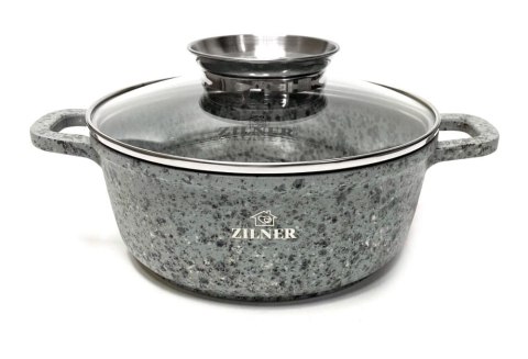 GARNEK GRANITOWY 4.4L / 24cm ZILNER STONETEC ZL-7043 GARNEK GRANITOWY 4.4L / 24cm ZILNER STONETEC ZL-7043