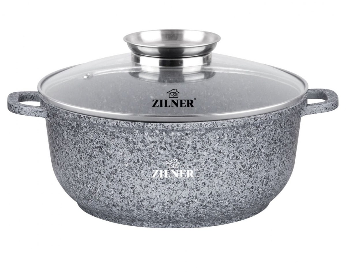 GARNEK GRANITOWY 6.8L / 28cm ZILNER STONETEC ZL-7044 GARNEK GRANITOWY 6.8L / 28cm ZILNER STONETEC ZL-7044