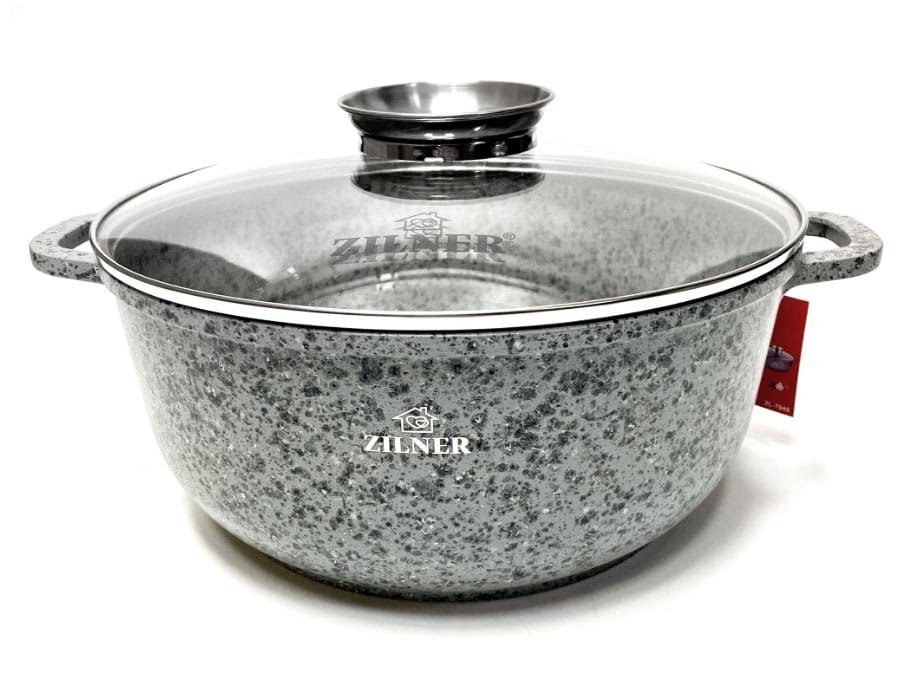 GARNEK GRANITOWY 6.8L / 28cm ZILNER STONETEC ZL-7044 GARNEK GRANITOWY 6.8L / 28cm ZILNER STONETEC ZL-7044