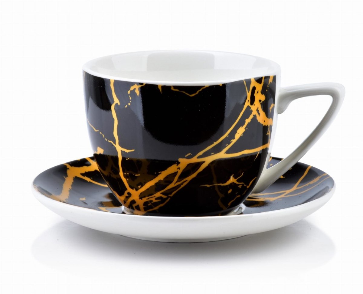 KOMPLET 6 FILIŻANEK PORCELANOWYCH ZE SPODKAMI 250ml AYLA MONDEX HTTC1868 KOMPLET 6 FILIŻANEK PORCELANOWYCH ZE SPODKAMI 250ml AYLA MONDEX HTTC1868