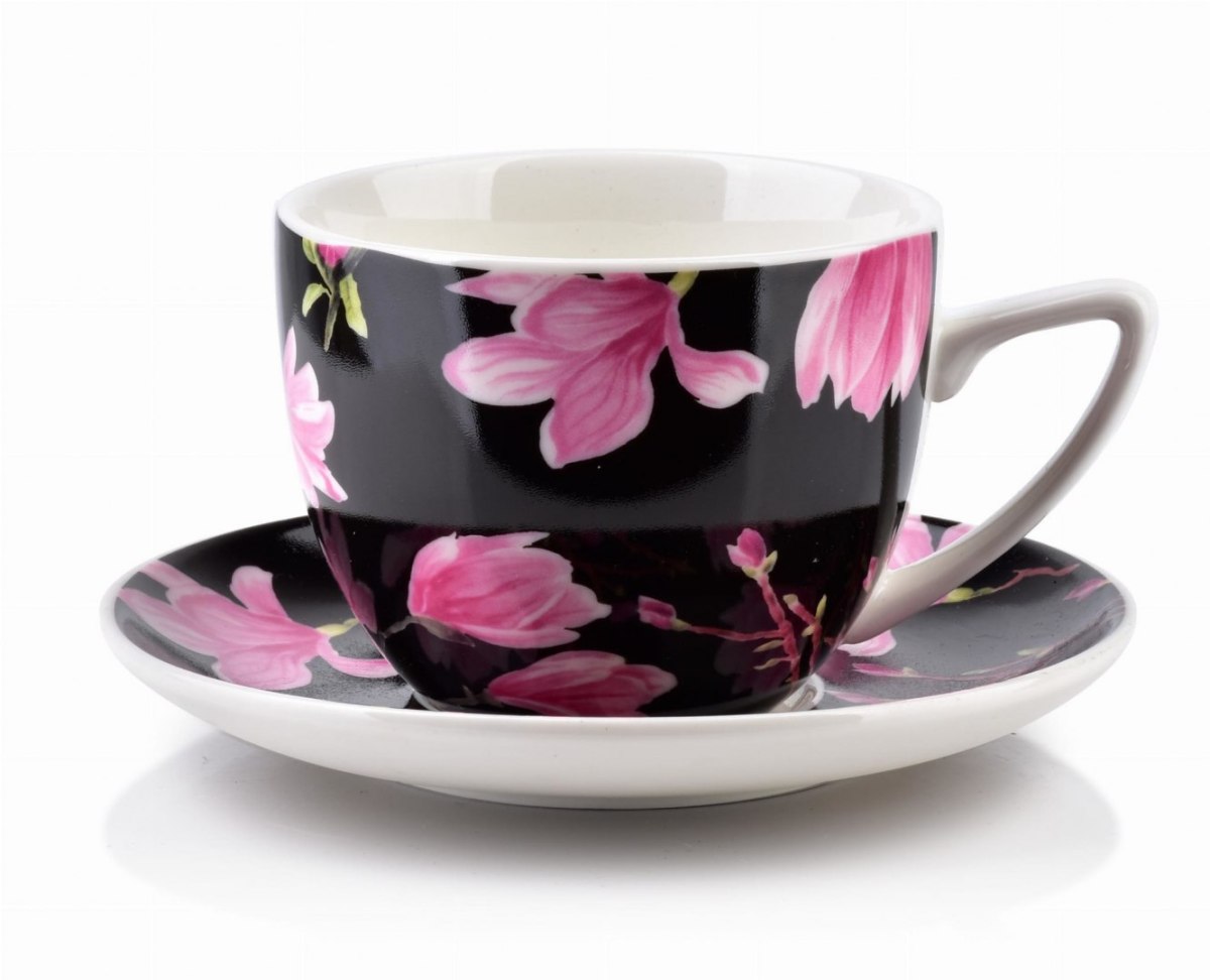 KOMPLET 6 FILIŻANEK PORCELANOWYCH ZE SPODKAMI 250ml AYLA MONDEX HTTC1875 KOMPLET 6 FILIŻANEK PORCELANOWYCH ZE SPODKAMI 250ml AYLA MONDEX HTTC1875