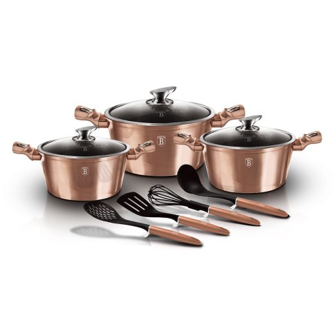 KOMPLET GARNKÓW 10-EL. BERLINGER HAUS METALLIC LINE ROSEGOLD BH-6151 KOMPLET GARNKÓW 10-EL. BERLINGER HAUS METALLIC LINE ROSEGOLD BH-6151