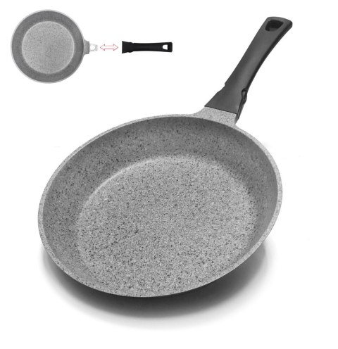 PATELNIA GRANITOWA 26CM GREBLON ODŁ. UCHWYT TIROSS CONNECT TS-1444 PATELNIA GRANITOWA 26CM GREBLON ODŁ. UCHWYT TIROSS CONNECT TS-1444