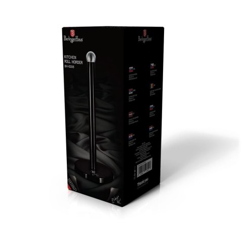 STOJAK NA RĘCZNIK PAPIEROWY BERLINGER HAUS BLACK SILVER BH-6295 STOJAK NA RĘCZNIK PAPIEROWY BERLINGER HAUS BLACK SILVER BH-6295