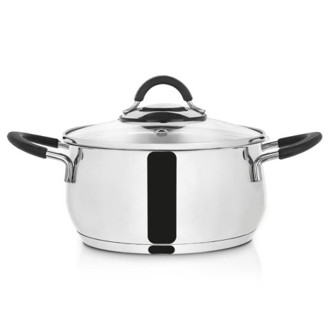 GARNEK STALOWY Z POKRYWKĄ 18/10 16cm 1.8L ORION DALIE 113172 GARNEK STALOWY Z POKRYWKĄ 18/10 16cm 1.8L ORION DALIE 113172