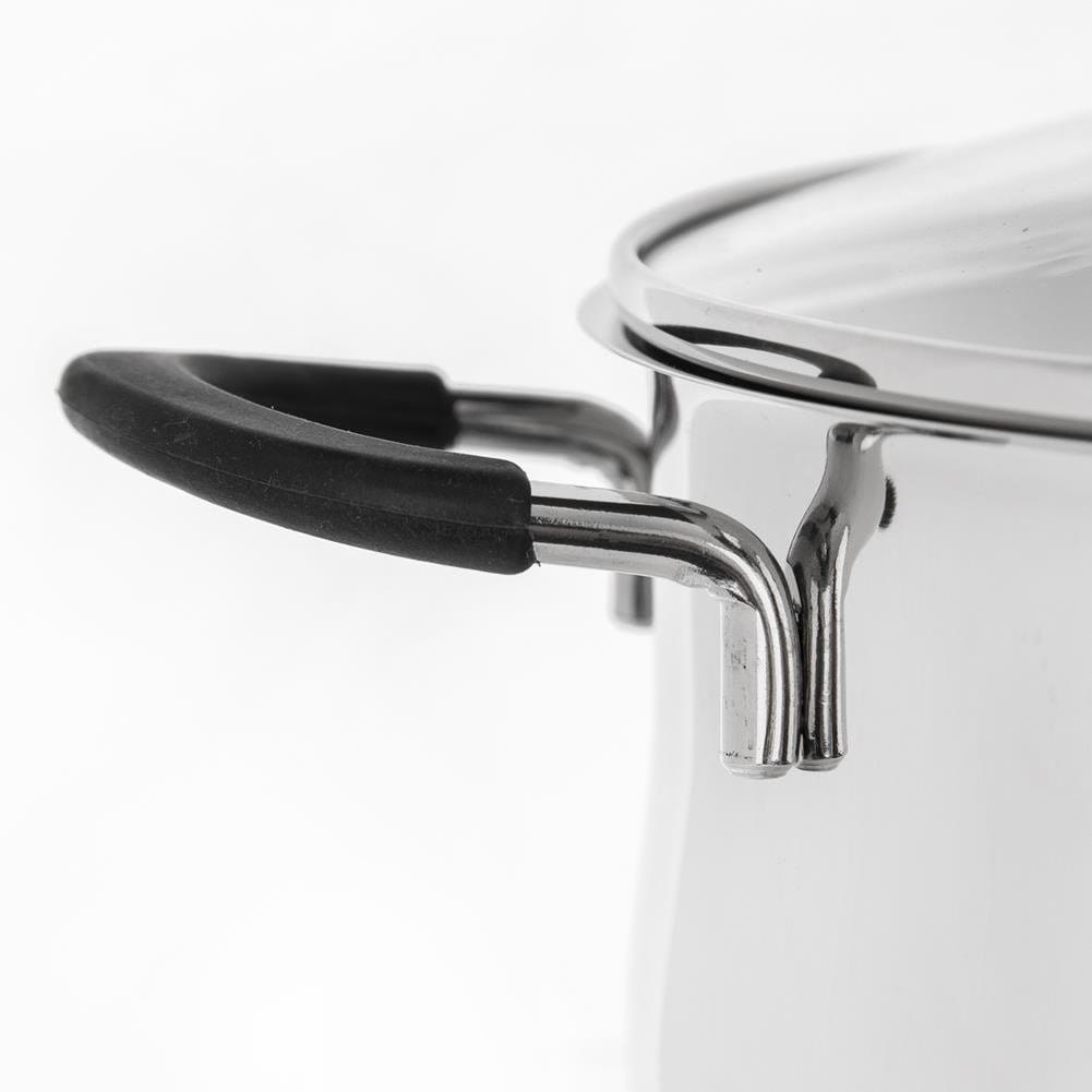 GARNEK STALOWY Z POKRYWKĄ 18/10 16cm 2.4L ORION DALIE 113168 GARNEK STALOWY Z POKRYWKĄ 18/10 16cm 2.4L ORION DALIE 113168