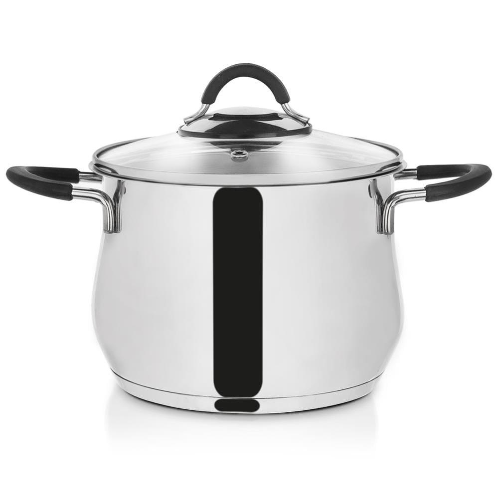 GARNEK STALOWY Z POKRYWKĄ 18/10 18cm 3.5L ORION DALIE 113169 GARNEK STALOWY Z POKRYWKĄ 18/10 18cm 3.5L ORION DALIE 113169