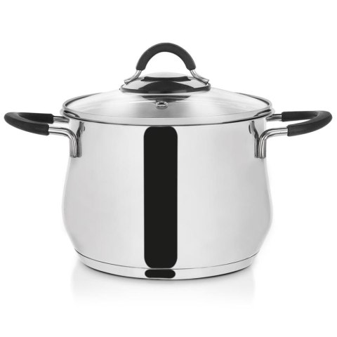 GARNEK STALOWY Z POKRYWKĄ 18/10 18cm 3.5L ORION DALIE 113169 GARNEK STALOWY Z POKRYWKĄ 18/10 18cm 3.5L ORION DALIE 113169
