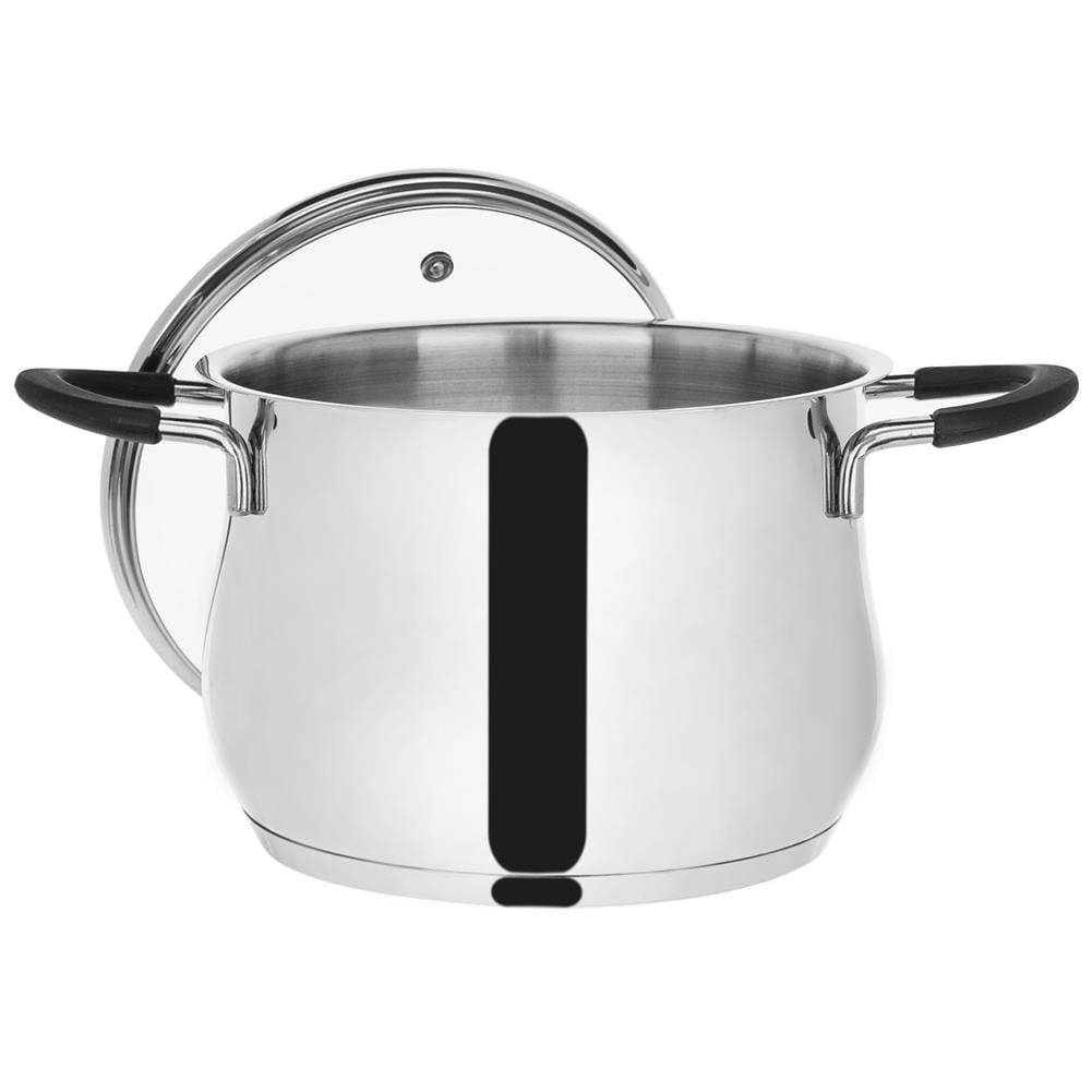 GARNEK STALOWY Z POKRYWKĄ 18/10 18cm 3.5L ORION DALIE 113169 GARNEK STALOWY Z POKRYWKĄ 18/10 18cm 3.5L ORION DALIE 113169