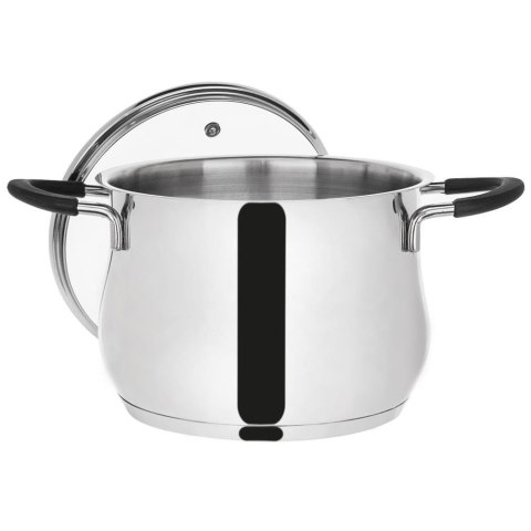 GARNEK STALOWY Z POKRYWKĄ 18/10 18cm 3.5L ORION DALIE 113169 GARNEK STALOWY Z POKRYWKĄ 18/10 18cm 3.5L ORION DALIE 113169