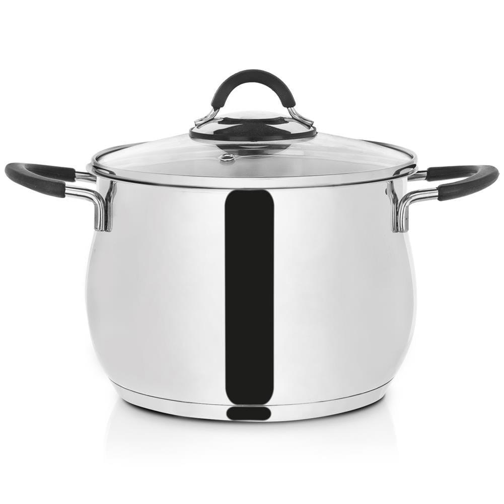 GARNEK STALOWY Z POKRYWKĄ 18/10 20cm 4.8L ORION DALIE 113170 GARNEK STALOWY Z POKRYWKĄ 18/10 20cm 4.8L ORION DALIE 113170