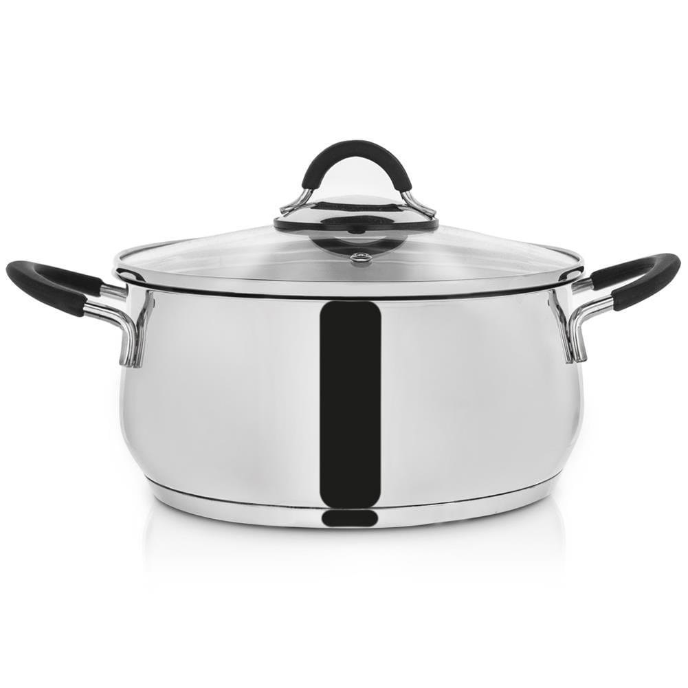 GARNEK STALOWY Z POKRYWKĄ 18/10 22cm 4.0L ORION DALIE 113175 GARNEK STALOWY Z POKRYWKĄ 18/10 22cm 4.0L ORION DALIE 113175