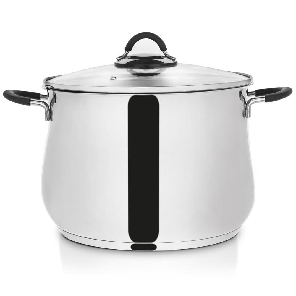GARNEK STALOWY Z POKRYWKĄ 18/10 26cm 10.6L ORION DALIE 113171 GARNEK STALOWY Z POKRYWKĄ 18/10 26cm 10.6L ORION DALIE 113171