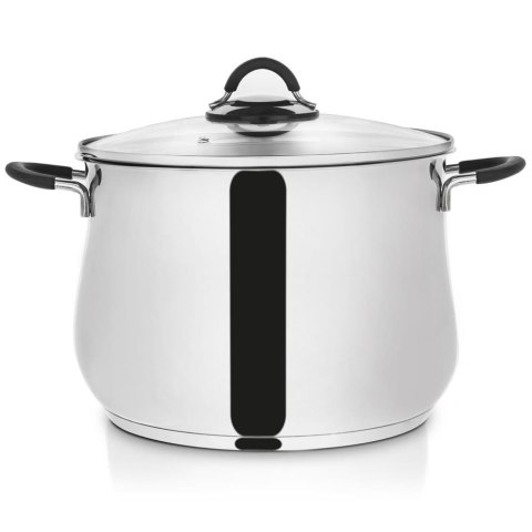 GARNEK STALOWY Z POKRYWKĄ 18/10 26cm 10.6L ORION DALIE 113171 GARNEK STALOWY Z POKRYWKĄ 18/10 26cm 10.6L ORION DALIE 113171
