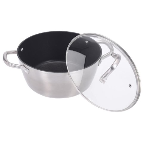 GARNEK Z POKRYWKĄ 24cm 5.0L ILAG EXCELLENT HOUSEWARE WAVE 110117 GARNEK Z POKRYWKĄ 24cm 5.0L ILAG EXCELLENT HOUSEWARE WAVE 110117