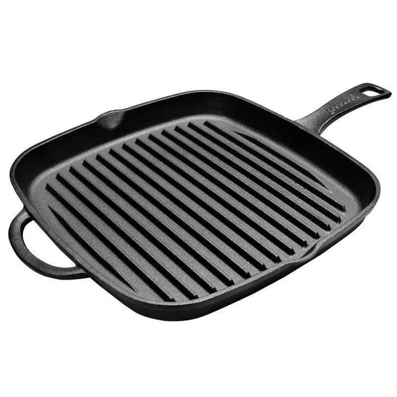 PATELNIA ŻELIWNA GRILLOWA 23x23cm KWADRATOWA ORION 110566 PATELNIA ŻELIWNA GRILLOWA 23x23cm KWADRATOWA ORION 110566