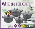 GARNKI GRANITOWE 8 EL. EDEL HOFF STONETEC EH-7709 GARNKI GRANITOWE 8 EL. EDEL HOFF STONETEC EH-7709