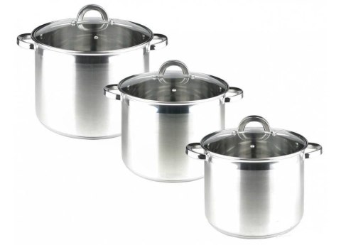 ZESTAW GARNKÓW STOCK POT 6 ELE 15L / 12L / 10L BRUNBESTE BB-2145 ZESTAW GARNKÓW STOCK POT 6 ELE 15L / 12L / 10L BRUNBESTE BB-2145