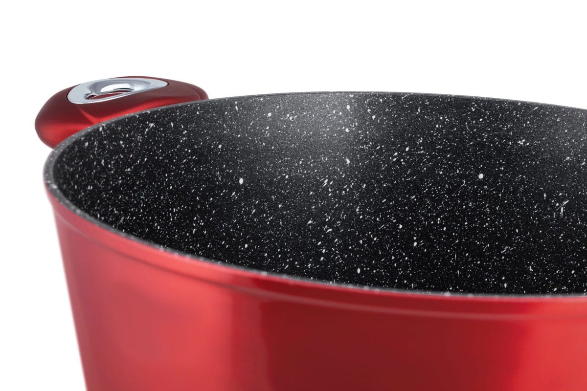 ZESTAW GARNKÓW Z POWŁOKĄ GRANITOWĄ 15 EL. ZILNER CHERRY RED ZL-8516 ZESTAW GARNKÓW Z POWŁOKĄ GRANITOWĄ 15 EL. ZILNER CHERRY RED ZL-8516