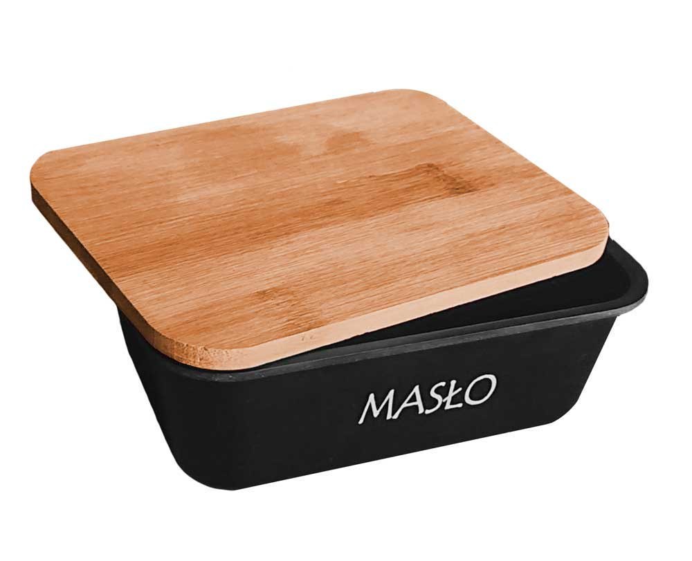 CHLEBAK MELAMINOWY Z DESKĄ + MASELNICZKA BRUNBESTE BB-1591 CHLEBAK MELAMINOWY Z DESKĄ + MASELNICZKA BRUNBESTE BB-1591