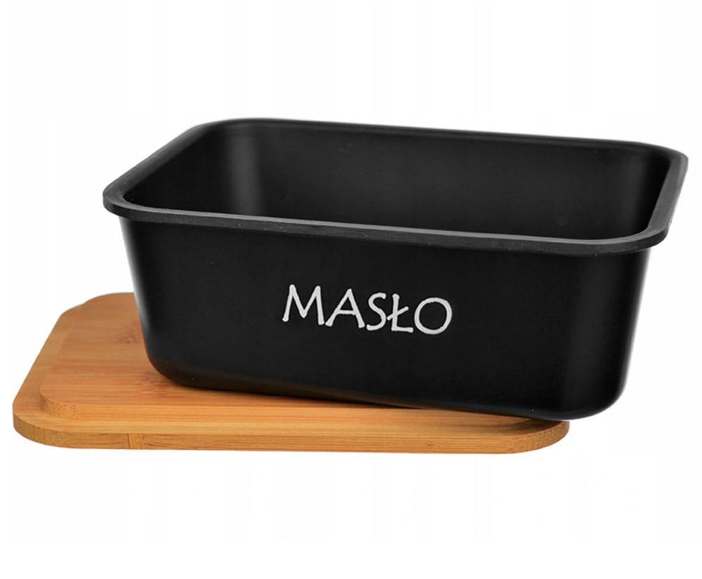 CHLEBAK MELAMINOWY Z DESKĄ + MASELNICZKA BRUNBESTE BB-1591 CHLEBAK MELAMINOWY Z DESKĄ + MASELNICZKA BRUNBESTE BB-1591