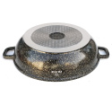 GARNEK MARMUROWY WOK 3.3L 28cm ZILNER GOLD ZL-7210 GARNEK MARMUROWY WOK 3.3L 28cm ZILNER GOLD ZL-7210