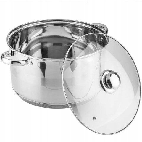 GARNEK STALOWY 17L 34cm DNO 5 WARSTWOWE ZILNER ZL-7312 GARNEK STALOWY 17L 34cm DNO 5 WARSTWOWE ZILNER ZL-7312