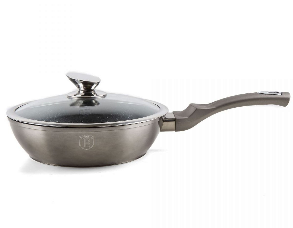 PATELNIA GRANITOWA 24CM BERLINGER HAUS METALLIC LINE CARBON BH-1237-N PATELNIA GRANITOWA 24CM BERLINGER HAUS METALLIC LINE CARBON BH-1237-N