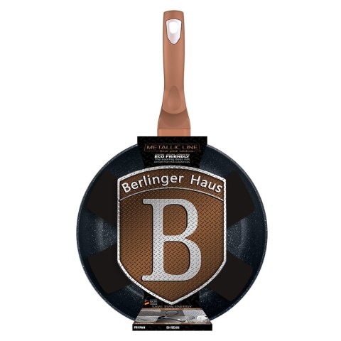 PATELNIA Z POWŁOKĄ GRANITOWĄ 26cm BERLINGER HAUS METALLIC ROSE GOLD BH-1834 PATELNIA Z POWŁOKĄ GRANITOWĄ 26cm BERLINGER HAUS METALLIC ROSE GOLD BH-1834
