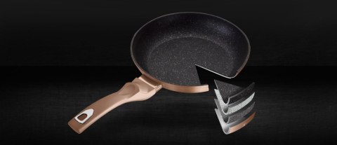 PATELNIA Z POWŁOKĄ GRANITOWĄ 26cm BERLINGER HAUS METALLIC ROSE GOLD BH-1834 PATELNIA Z POWŁOKĄ GRANITOWĄ 26cm BERLINGER HAUS METALLIC ROSE GOLD BH-1834
