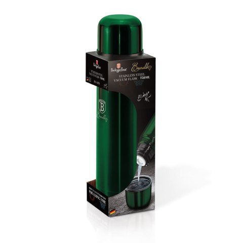 TERMOS STALOWY 0.75L BERLINGER HAUS METALLIC LINE EMERALD BH-6378 TERMOS STALOWY 0.75L BERLINGER HAUS METALLIC LINE EMERALD BH-6378