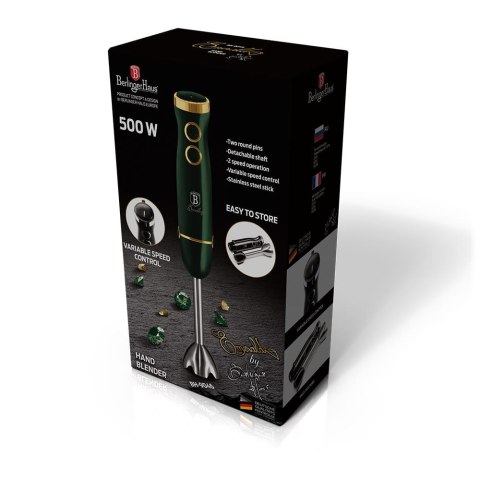 BLENDER RĘCZNY 500W BERLINGER HAUS EMERALD BH-9046 BLENDER RĘCZNY 500W BERLINGER HAUS EMERALD BH-9046