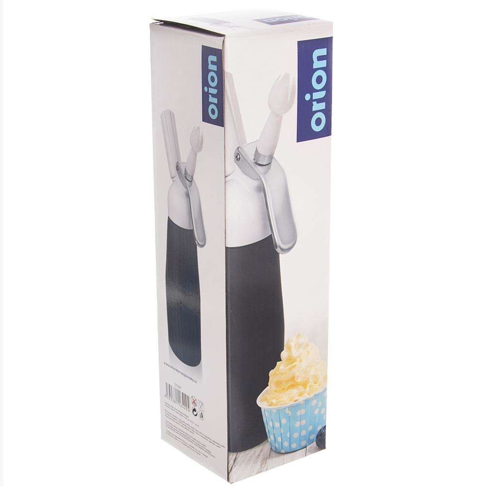 SYFON DO BITEJ ŚMIETANY 680ml CZARNY ORION 131307 SYFON DO BITEJ ŚMIETANY 680ml CZARNY ORION 131307